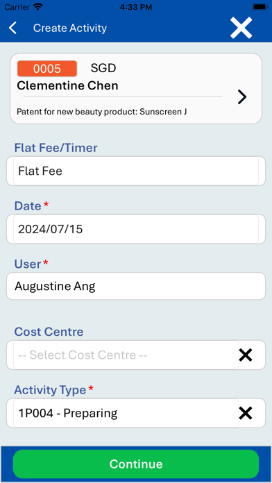 CoreMatter app screenshot 2