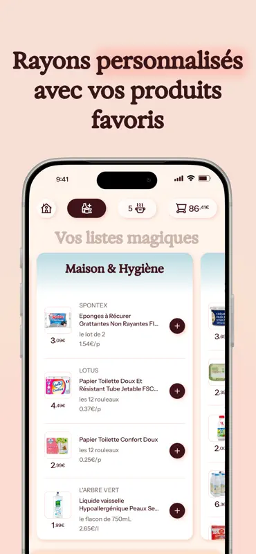 Jowzi - l'IA pour vos courses screenshot 2 of 6