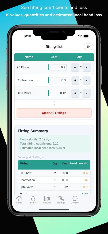 NPSH Calculator screenshot 5