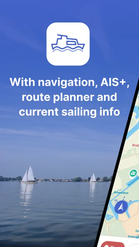 Waterkaarten: Boot Navigation screenshot 1 of 9