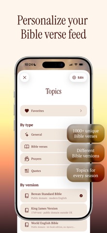 Bible Verse Daily Widget Screenshot 6 of 10