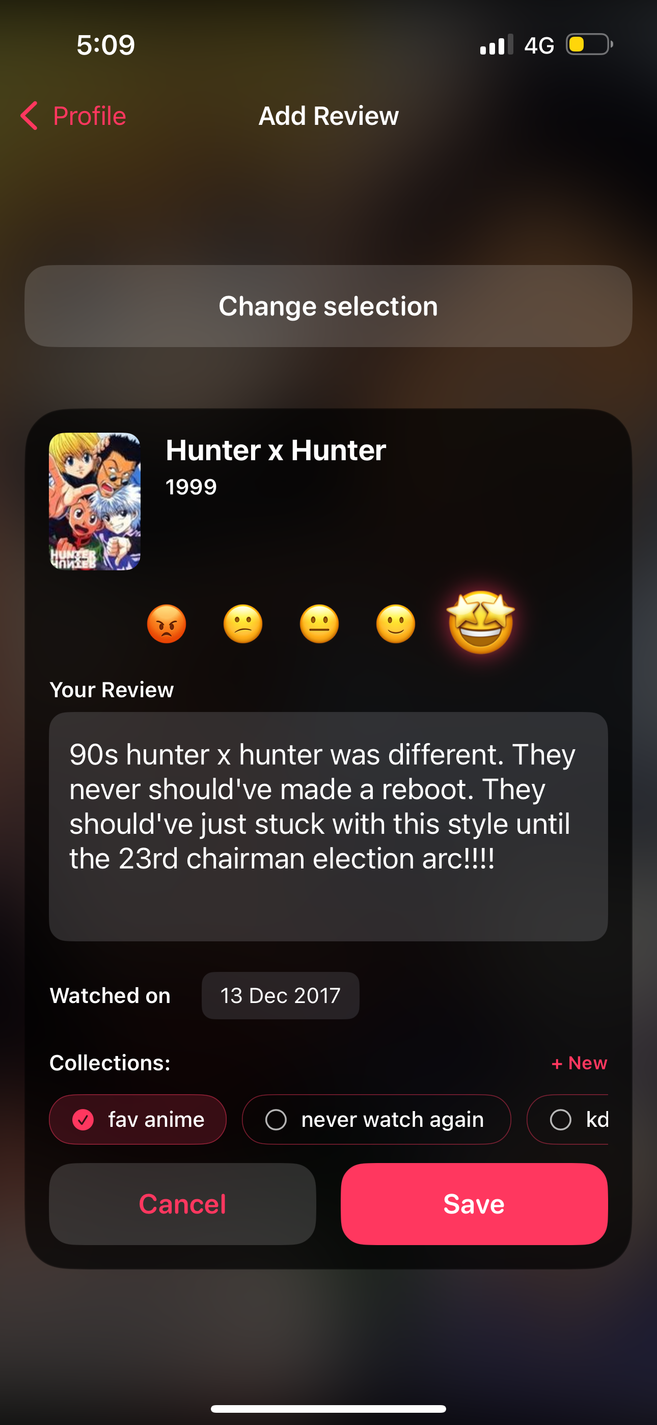 JustWatched. Movie & TV Log