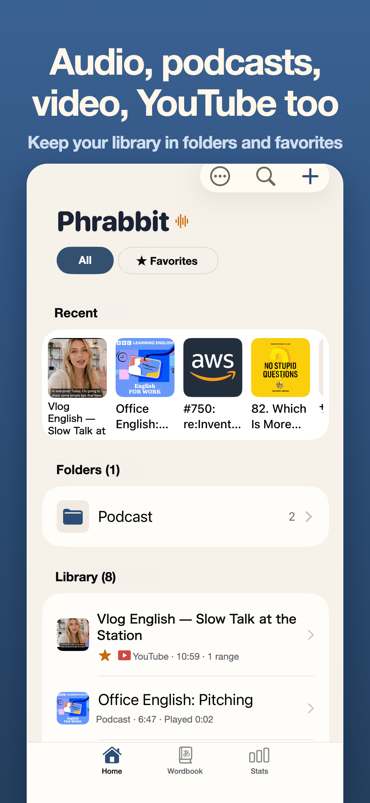 Phrabbit: Shadowing & A/B Loop screenshot 5