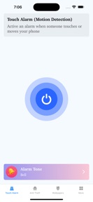 Don't Touch My Phone Alarm App screenshot