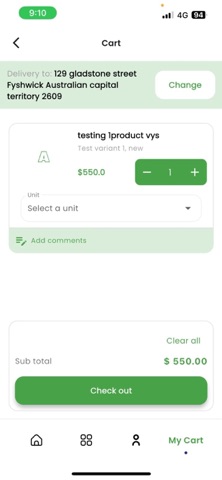 Alpha Fresh - Customer App screenshot