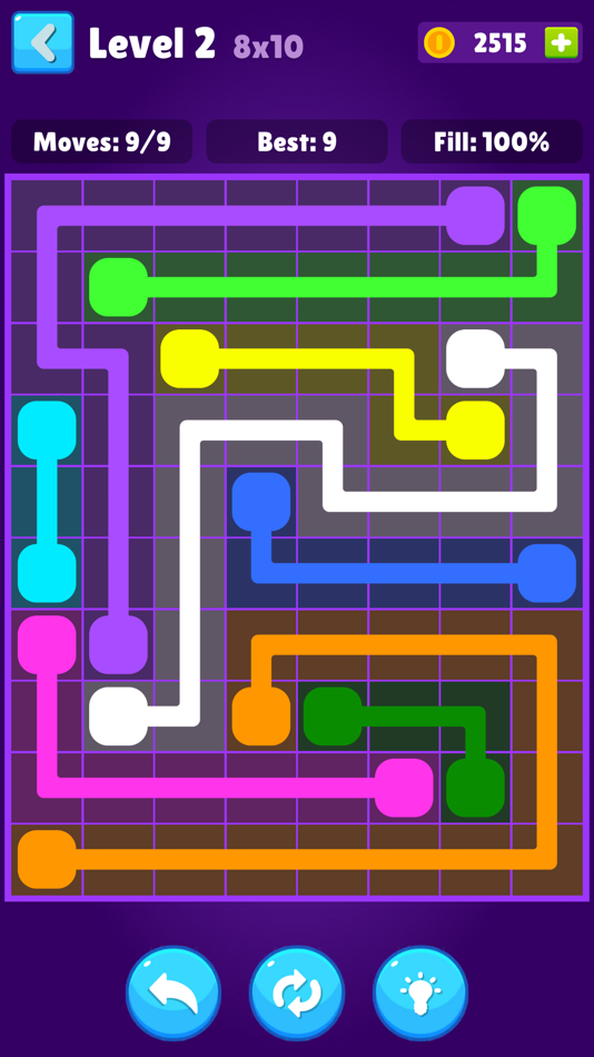 #5. Dot Lines Connect - Color Dots (iOS) By: Smore Games, LLC