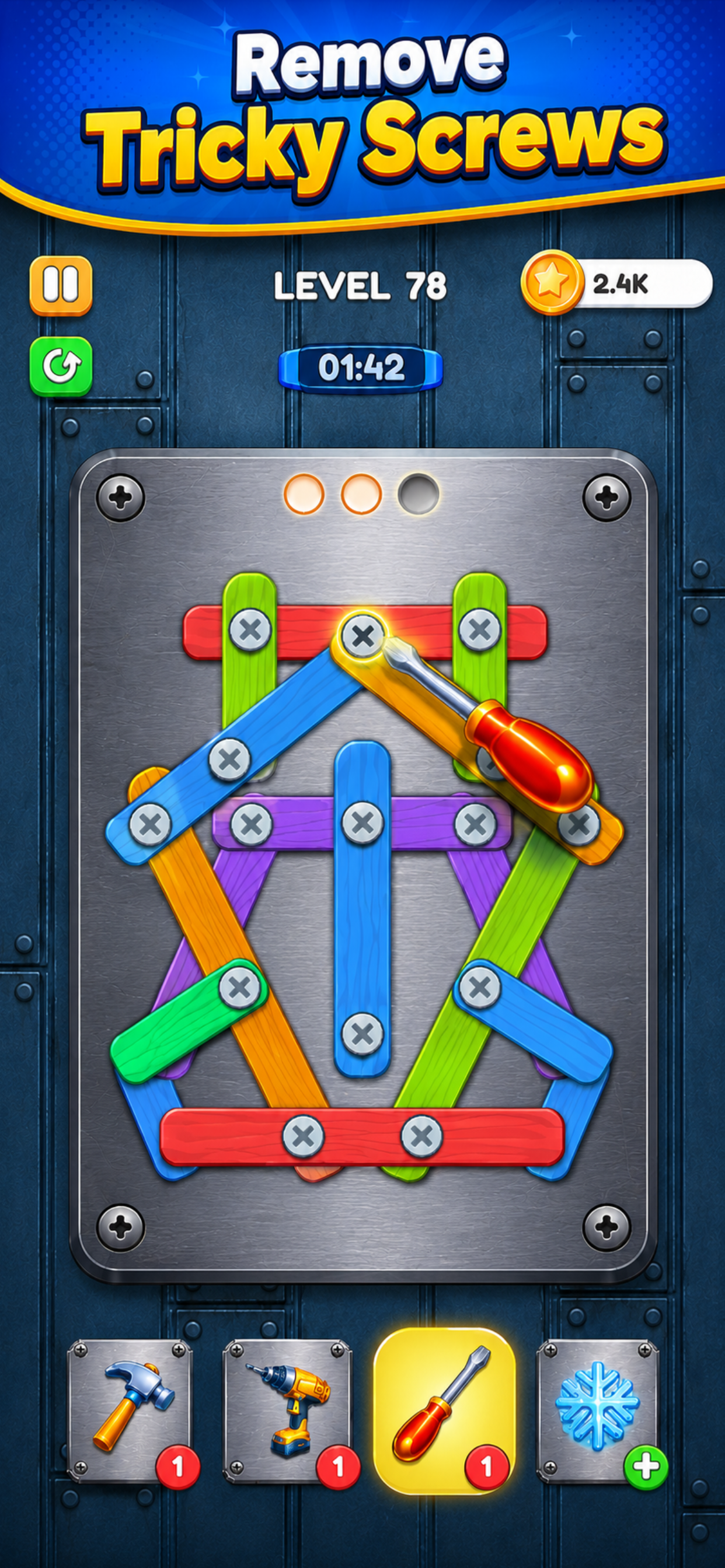 BoltOra: Unscrew Puzzle screenshot 3