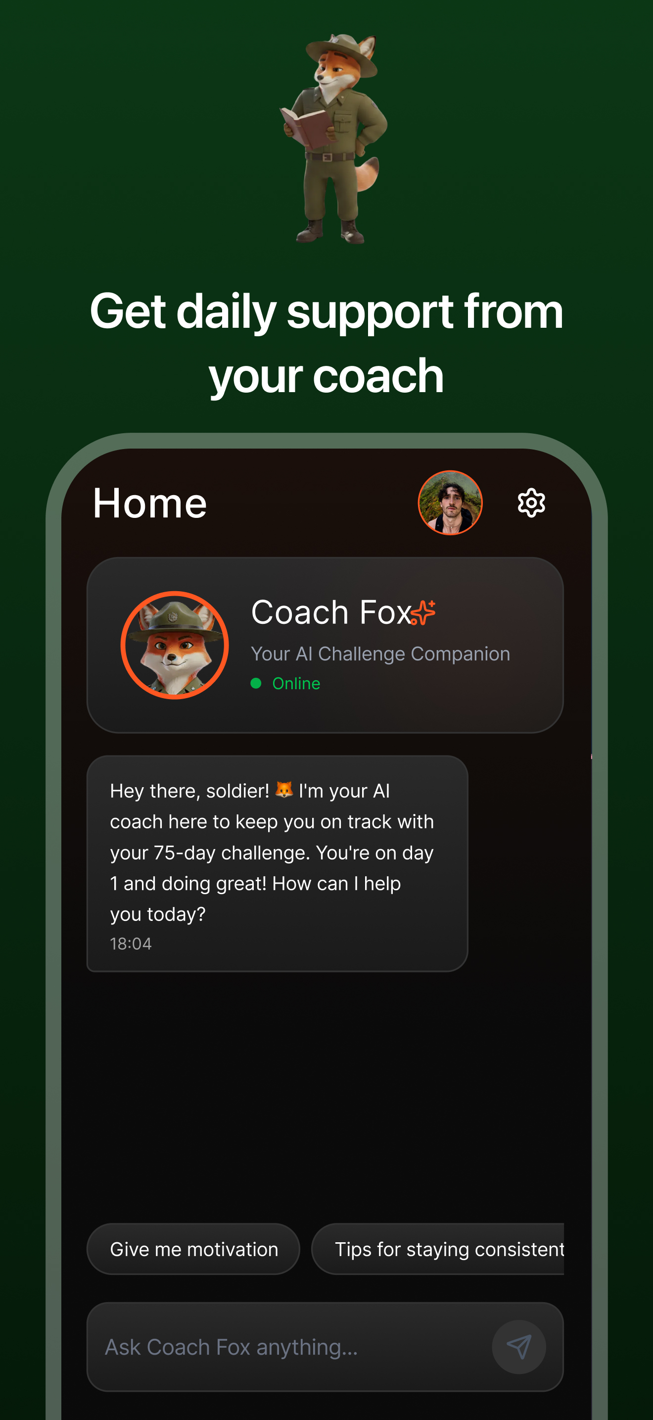 Foxtrot: 75 Days Challenge