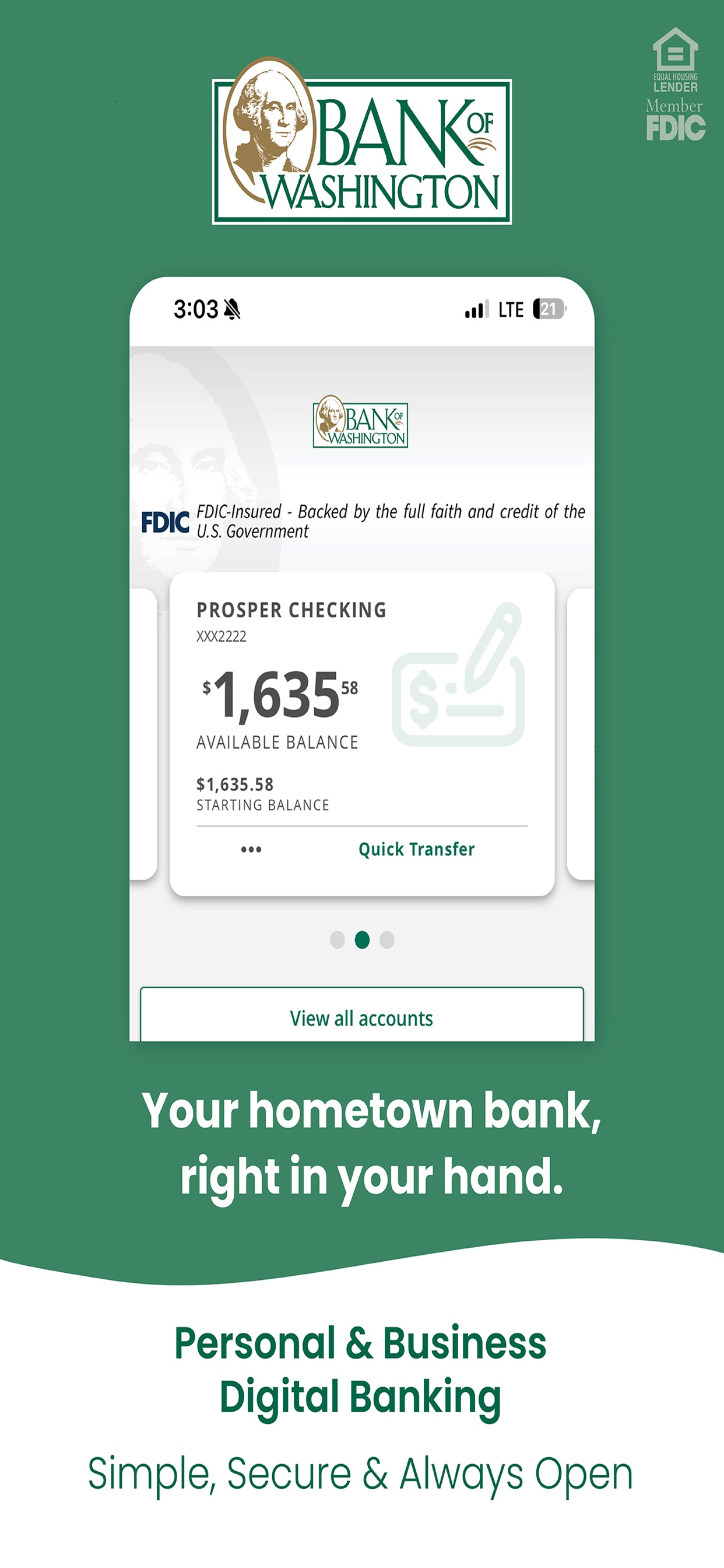 Bank of Washington