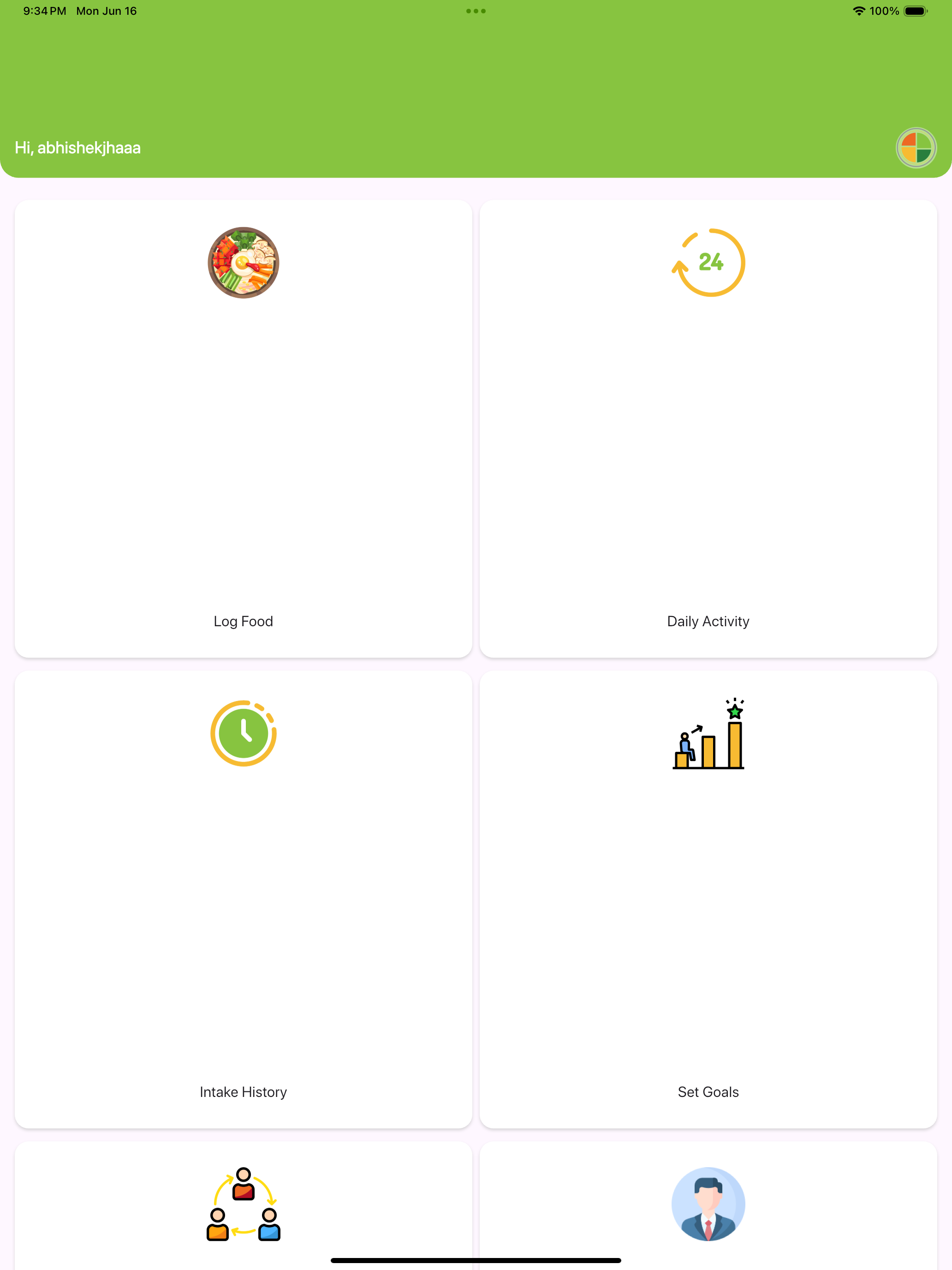 Eat-well Tracker
