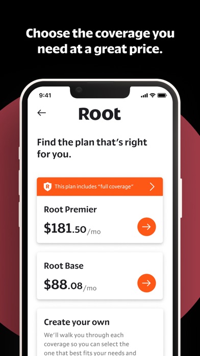 Root: Better car insurance Screenshot