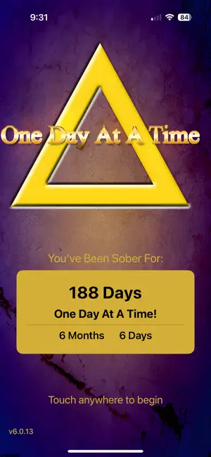 One Day At A Time - AA - AI screenshot 1