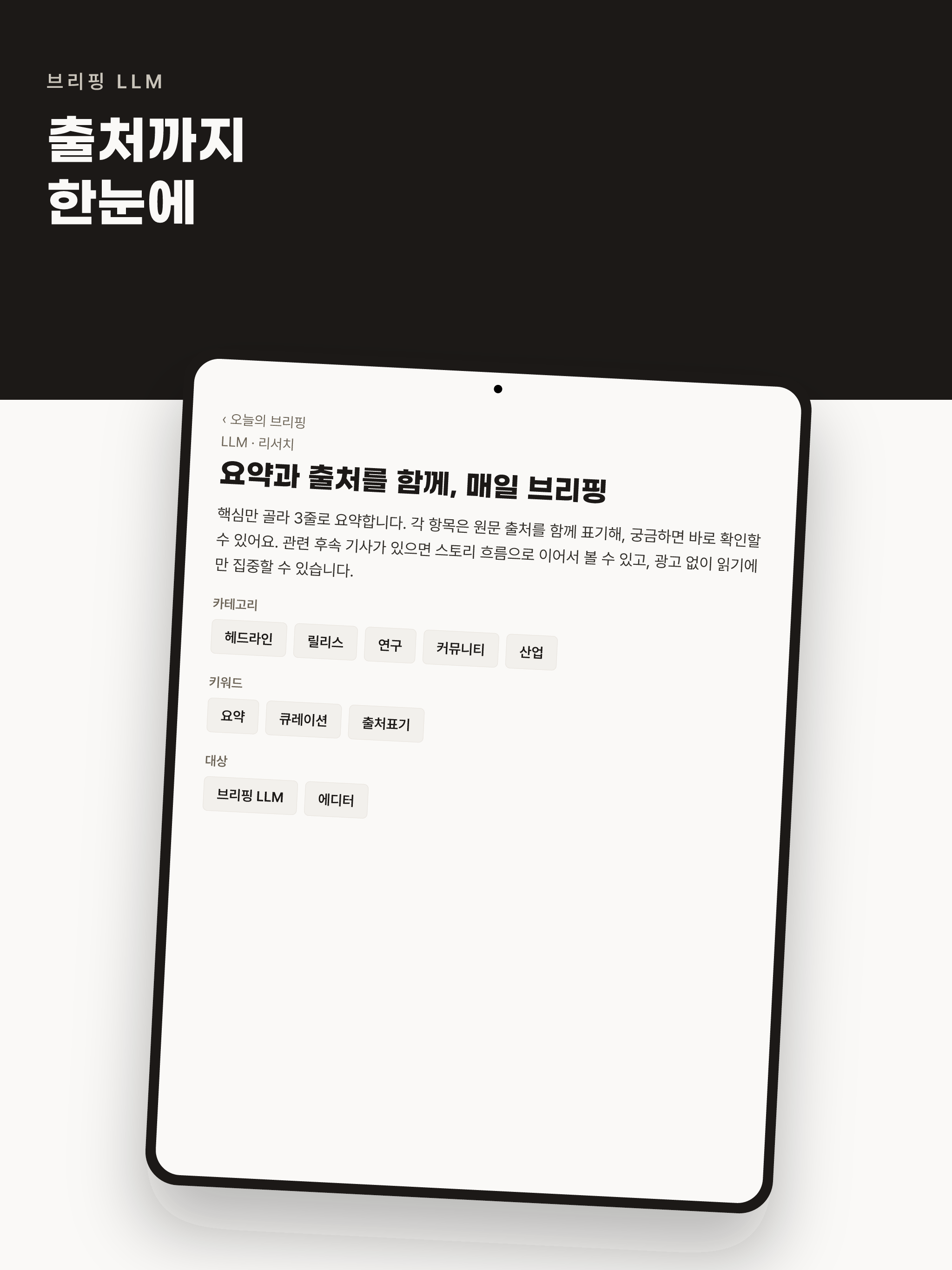 브리핑 llm screenshot 7