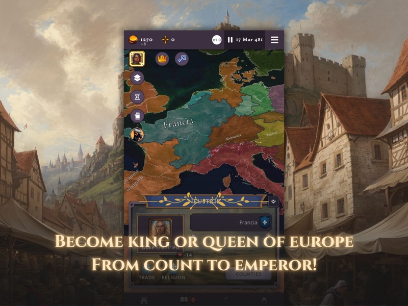 Clovis Medieval Grand Strategy screenshot 11