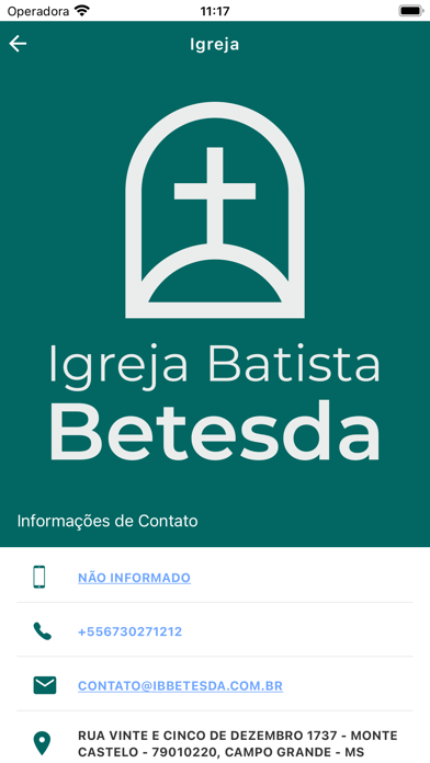 Igreja Batista Betesda - MS Screenshot