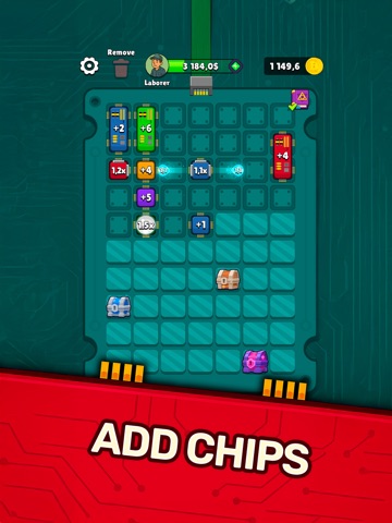 BitСoiner - Merge Chips iPad screenshot