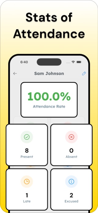 Attendace Tracker - AttendLog Screenshot 6 of 6