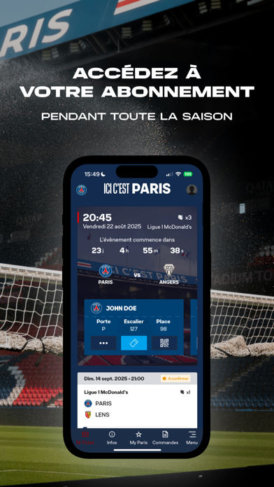 Screenshot #2 pour PSG Mon Abo