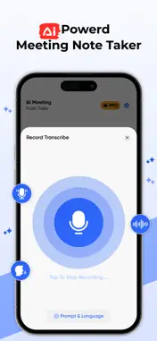 AI Meeting Audio Note Taker screenshot 1