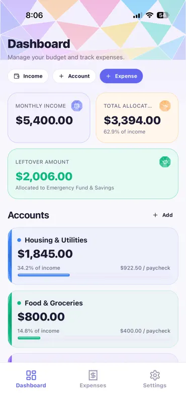 Walletly - Expense Tracker screenshot 1 of 9