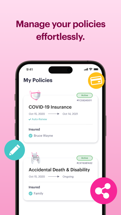 SmartBunny Insurance Screenshot