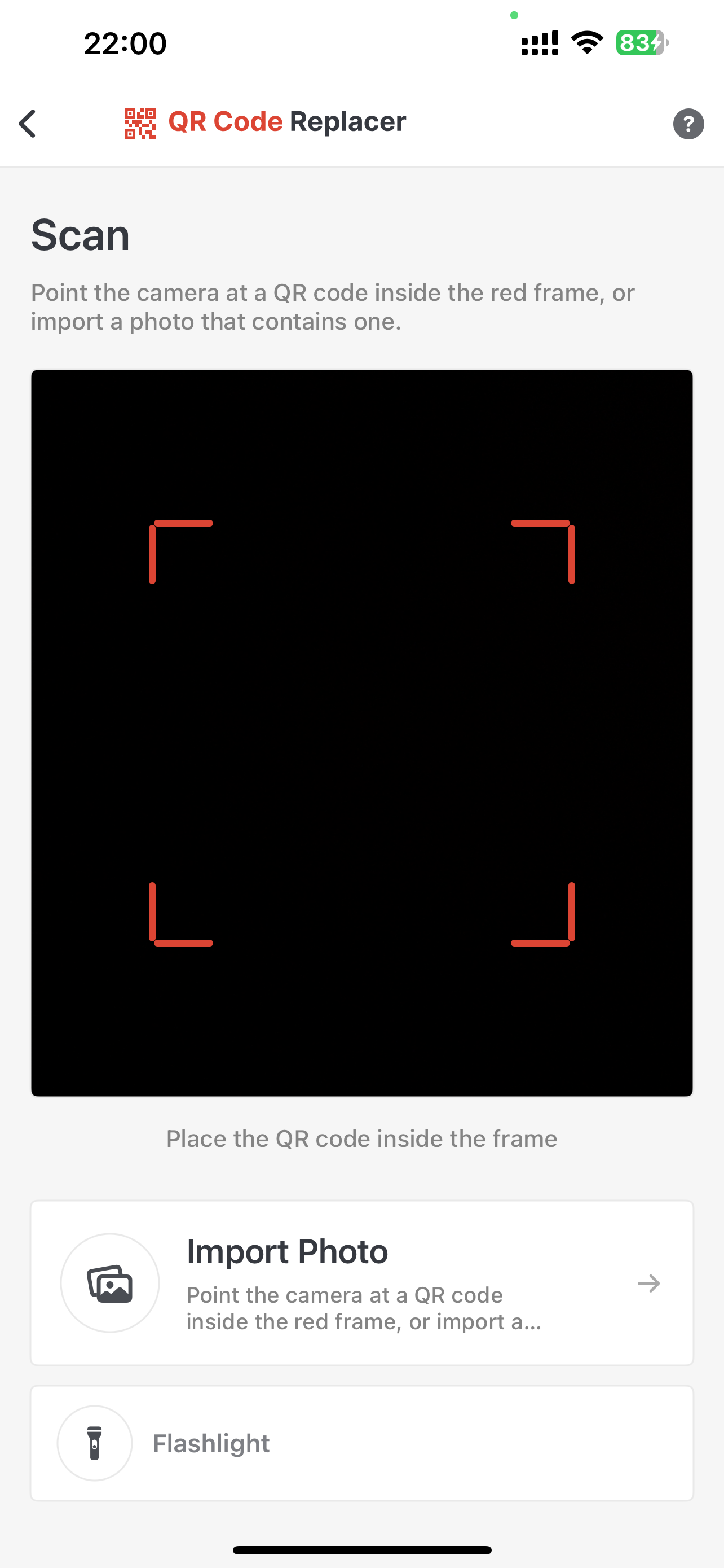 QR Code Replacer-QR Lite
