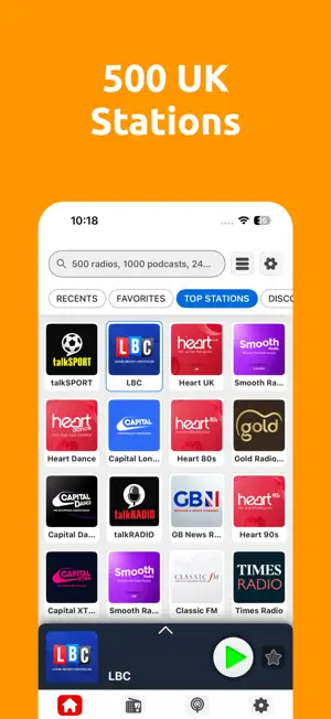 British FM Radio - Live Player screenshot 1