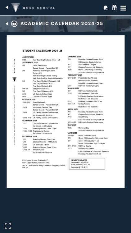 Ross School App screenshot-7