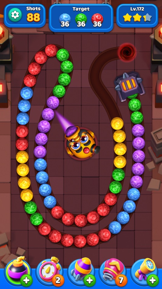 #9. Marble Quest - Matching Puzzle (iOS) Podle: Doodle Mobile Limited