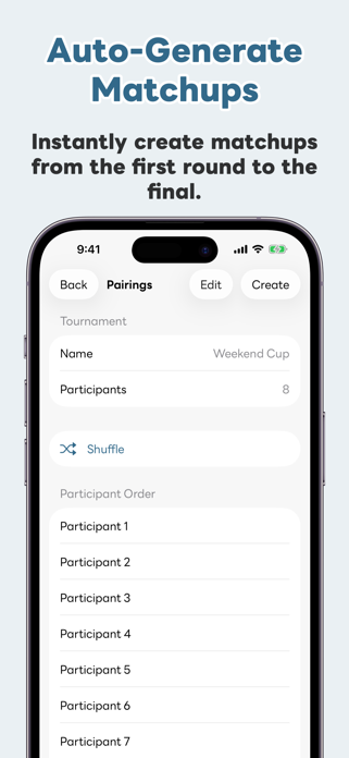 Bracket Maker Tournament App Screenshot 6 of 6