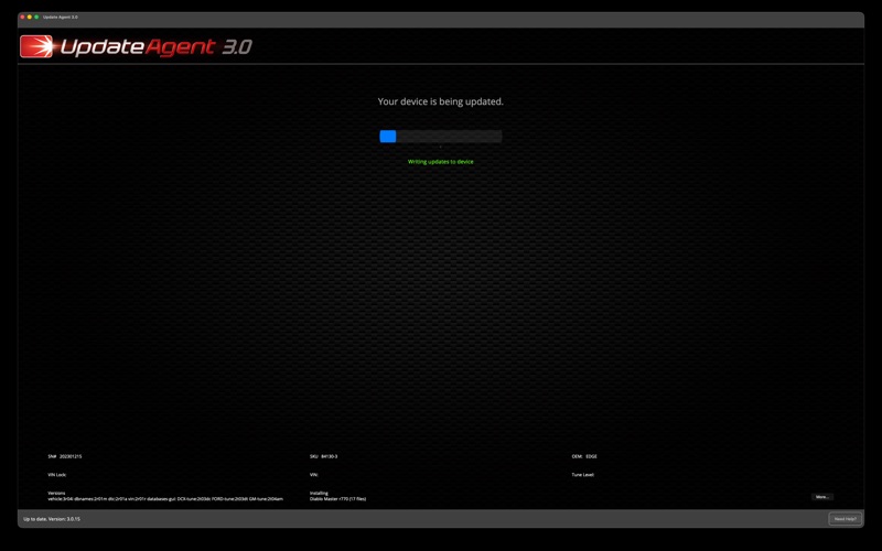 Update Agent iPhone screenshot