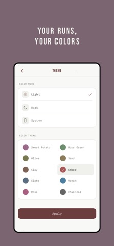 GOGUMA: Visual Running Log screenshot