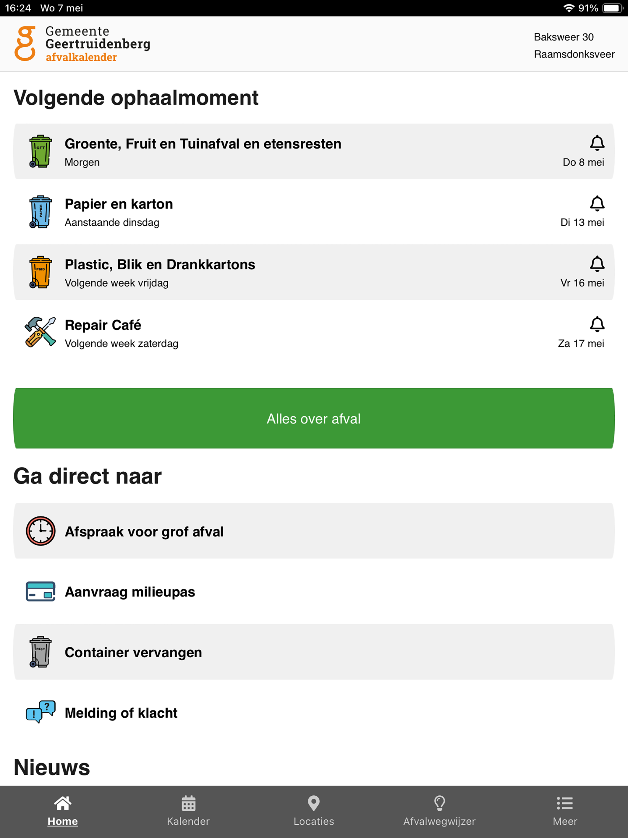 Mijn afval screenshot 8