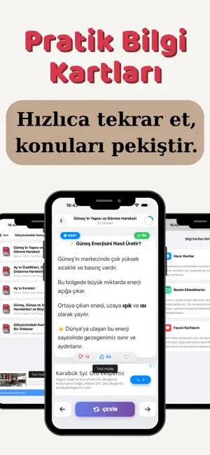 4. Sınıf Tüm Dersler Test Çöz screenshot 3