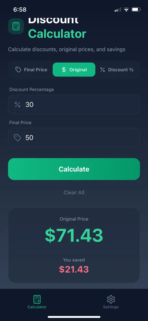 Screenshot #3 pour DiscountDash