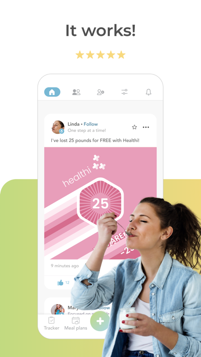 Healthi: Weight Loss, Diet App Screenshot