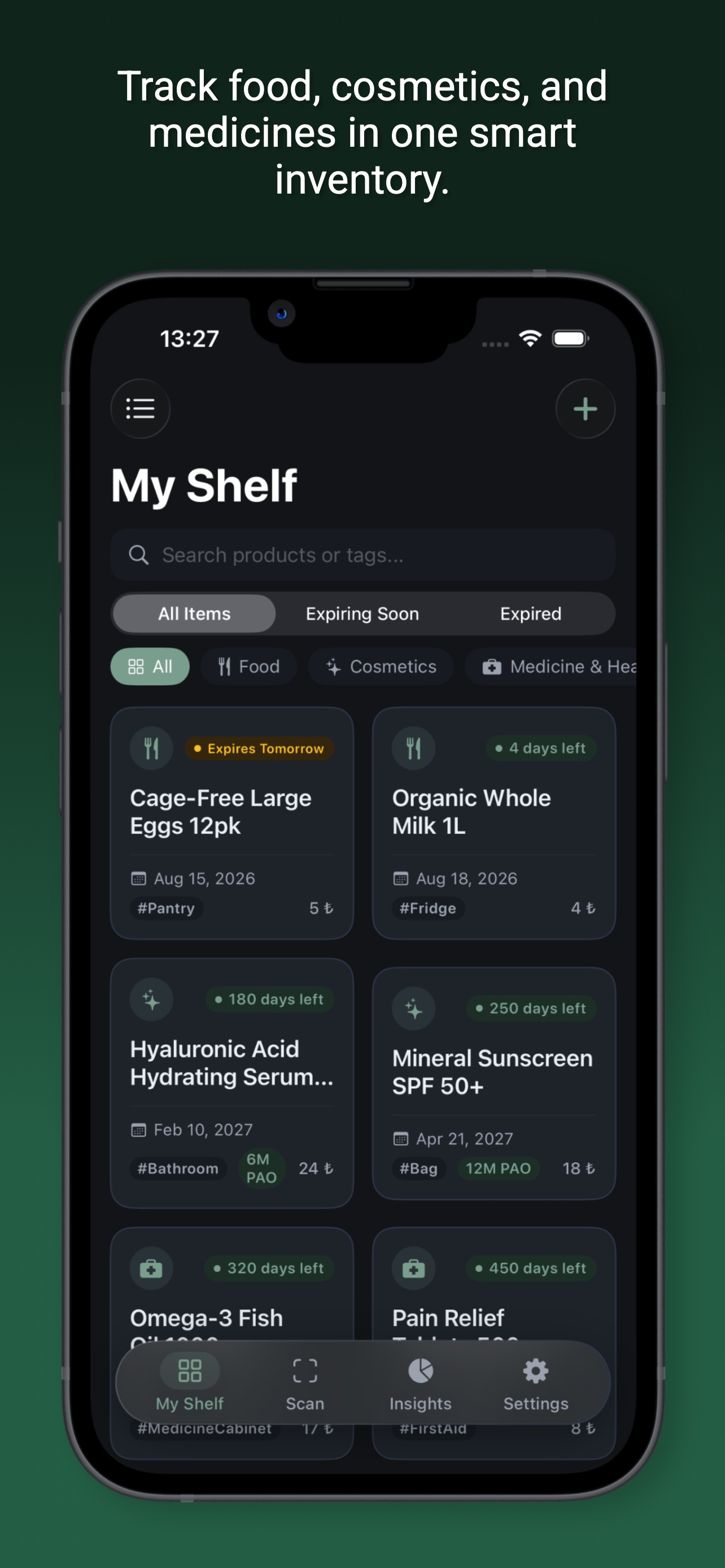 Shelf: Expiry Date Tracker screenshot 2