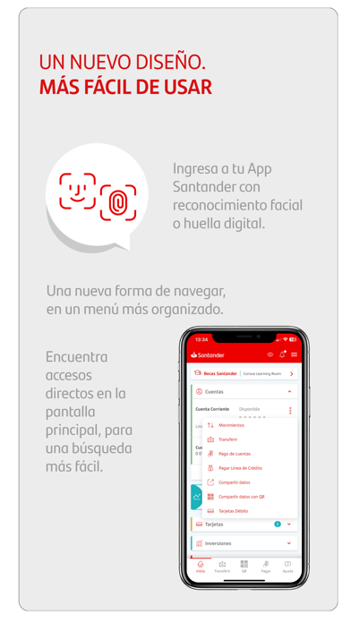 Santander Chile Screenshot