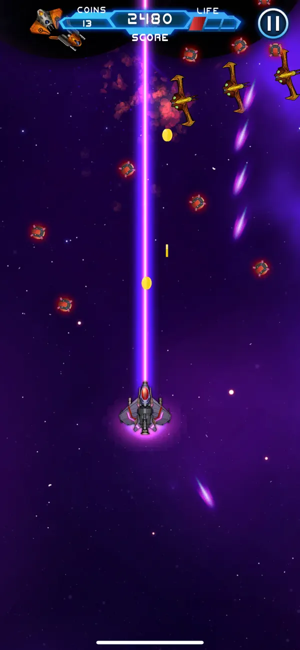 Screenshot #3 pour Star Warrior Andromeda Battle