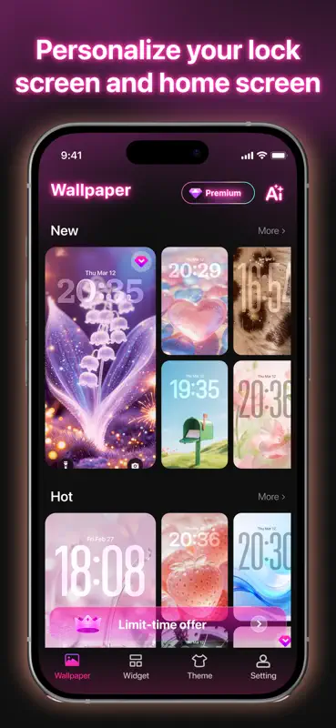 AuraAI: Themes & Wallpapers screenshot 3 of 7