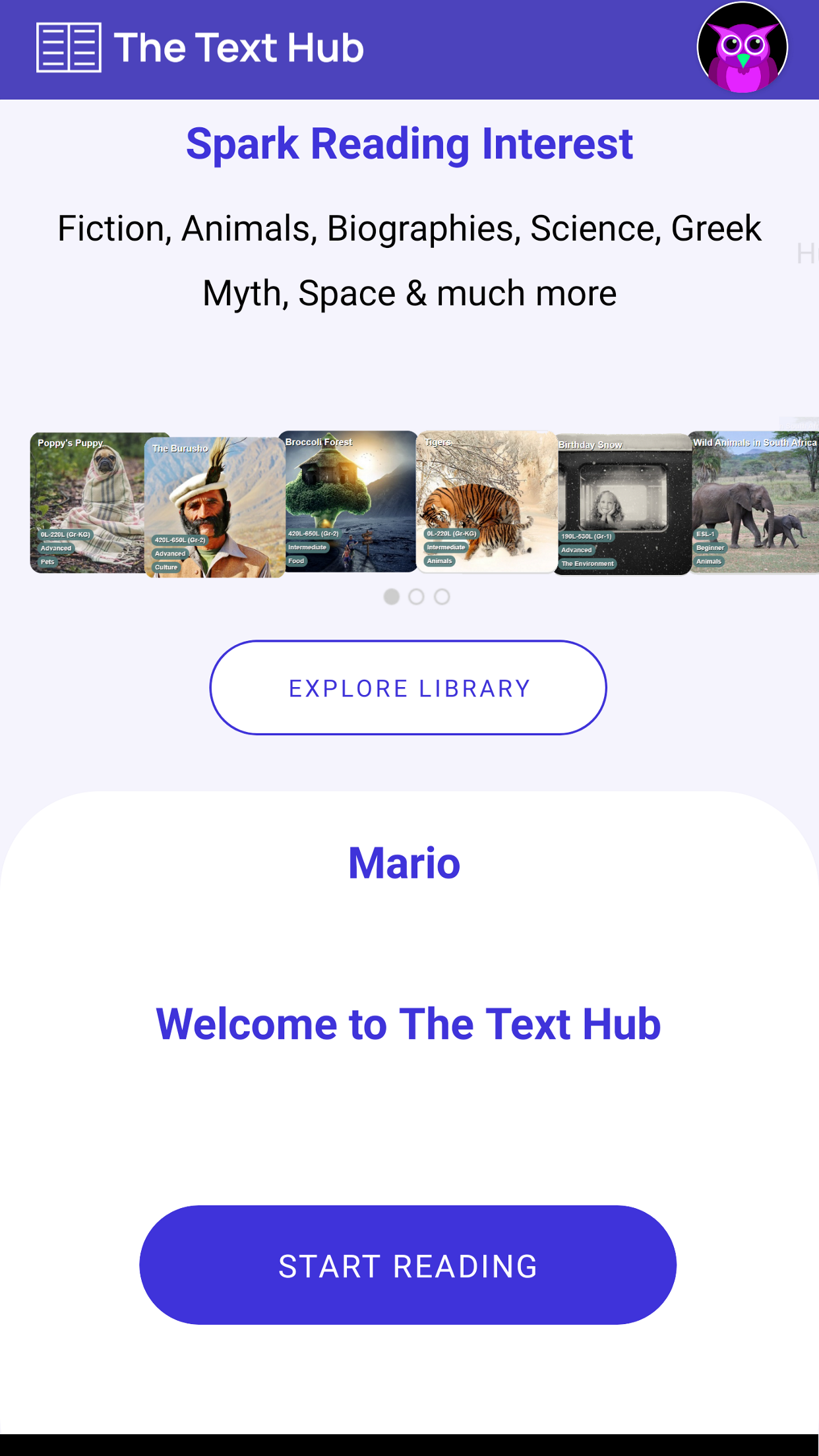 The Text Hub