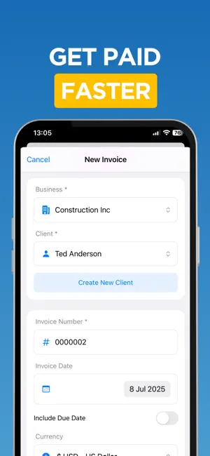Invoice Maker, Simple Estimate screenshot 2