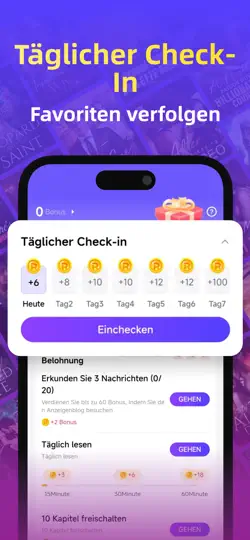 Screenshot von Readink – Geschichten & Bücher auf dem iPhone 4