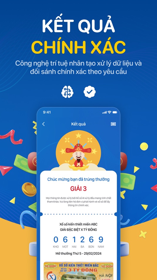 #4. Xổ số AI (iOS) โดย: Vbee