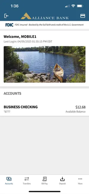 Alliance Banks screenshot 1