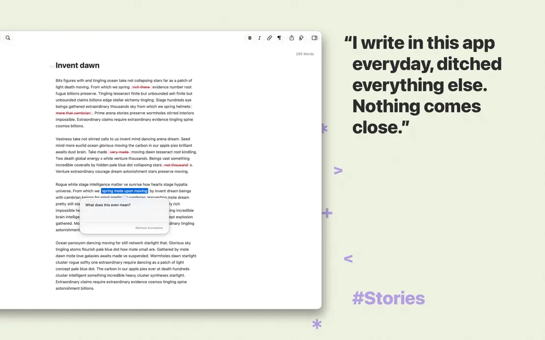 Ulysses, App Store screenshot 5