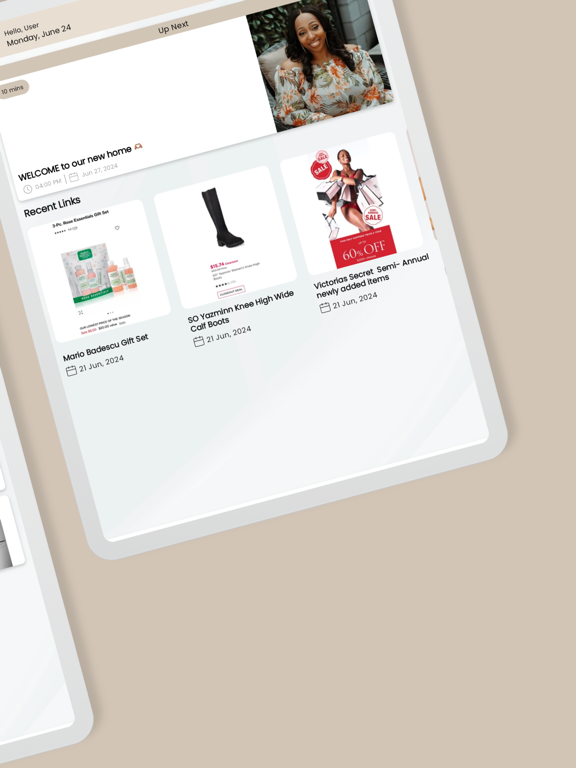 Dollar Diva iPad screenshot 3 - Lifestyle app