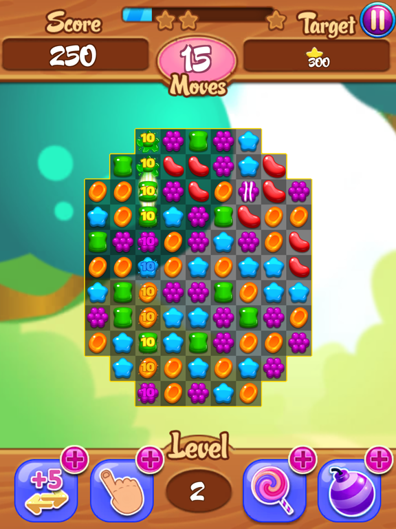Screenshot #5 pour bonbons bon goût match 3 2019