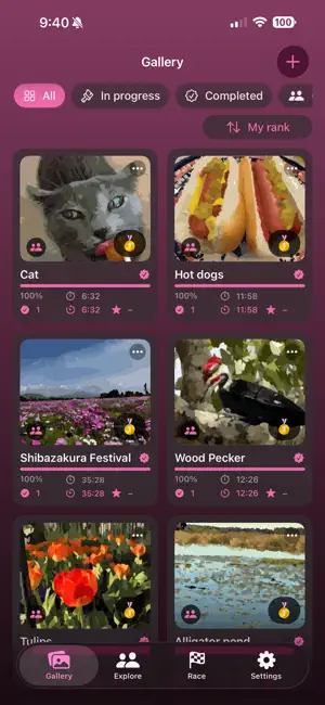Custom Paint by Number Photos screenshot 1