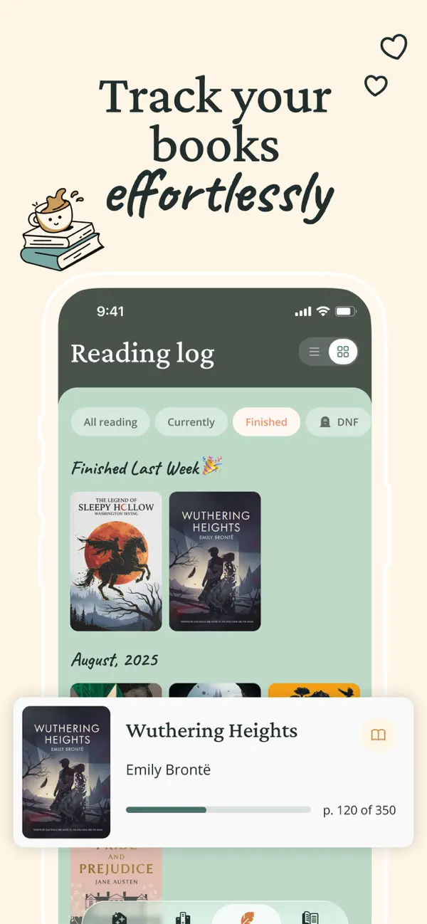 #5. Reading Journey: Book Tracker (iOS) di: Vinh Dinh